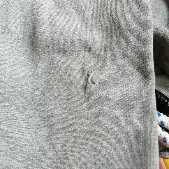 BURBERRY Pavina colour block patchwork zip hoodie - Picture 6 of 6